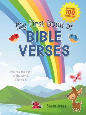 cover image of My First Book of Bible Verses